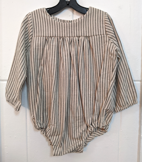 140 ($50) Linen Rompers - Pinstripe - Various Sizes
