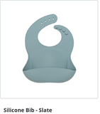 012 ($20) Silicone Bibs - Various Colours