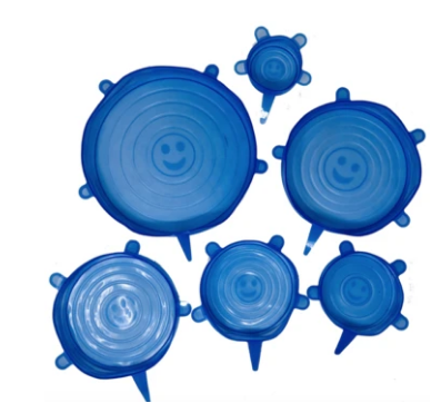 000 ($15.99) Silicone Bowl Covers - 6 Pack