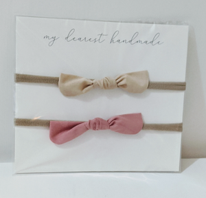 213 ($10) Bunny Knot Set Headbands - Fall Collection
