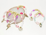 149 ($24) Bracelets - Wooden Double Charm
