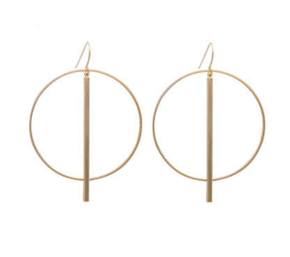 025 ($75) Tempo Earrings - Gold