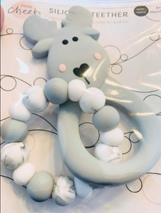 061 ($28) Teether w/Ring - Mooses