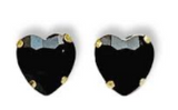 149 ($12) Earrings - Rhinestone Hearts