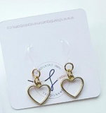 149 ($14) Earrings - Dangle - Hearts & Stars