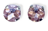 149 ($12) Earrings - Rhinestone Circles - Large