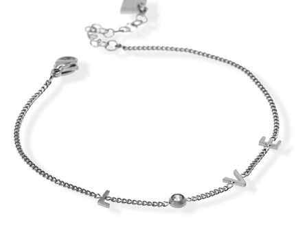 023 ($75) Bracelet - LOVE - Silver