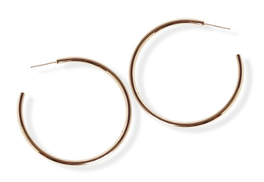 023 ($40) Earrings - Medium Slim Hoop