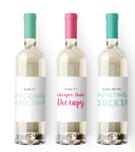 010 ($9) Wine Labels - Packs of 3