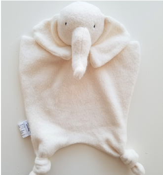 043 ($45) Organic Blanket - Elephant