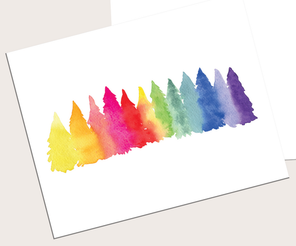 134 ($6) Rainbow Trees