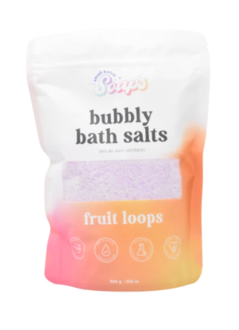 078 ($18) Bubbly Bath Salts - Fruit Loops