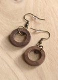 111 ($38) Hollow Circle Earrings - Small