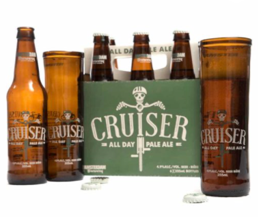 028 ($25) Cruiser Beer Glass