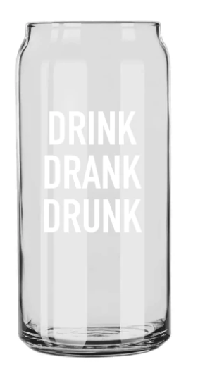 032 ($16) Drink Drank Drunk - Glassware