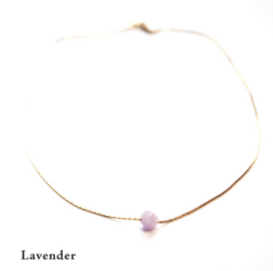 110 ($58) Necklace - Lavender