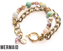 110 ($108) Bracelet Chains - Mermaid