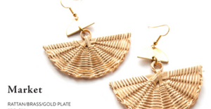 110 ($58) Earrings - Market