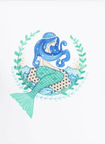 205 ($7) Card - Mythical Creatures (Jackalope, Alicorn, Mermaid)