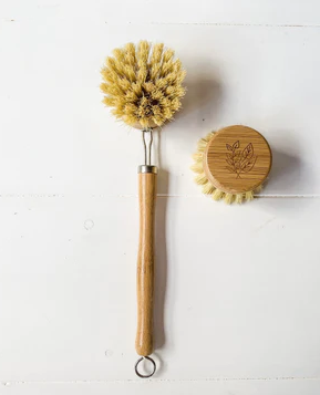 056 ($9-$14) Dish Brush with Handle and Replacement Head