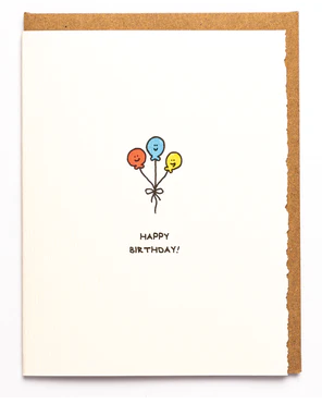 059 ($6.95) Happy Birthday - Balloons