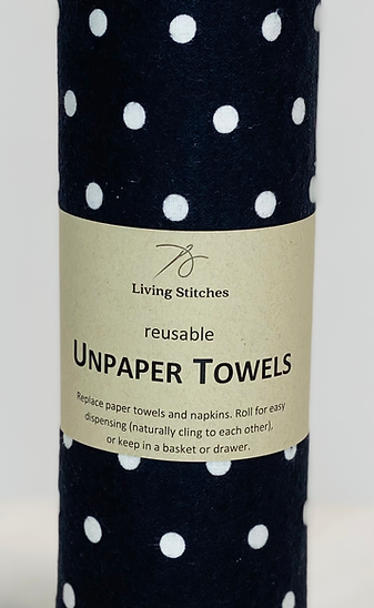 000 ($36) Living Stitches - Pre-rolled UNpaper towel