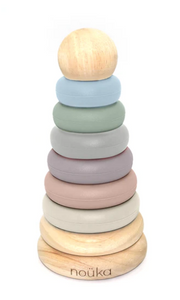 000 ($35) Nouka - Wood and Silicone Stacker Tower