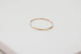 080 ($26) Hex Stacking Ring - Gold