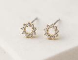 081 ($50) Halo Mini Stud Earrings