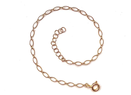 080 ($68) Oval Eye Chain Bracelet