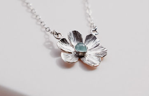 080 ($122) Necklace - Flower Power Large