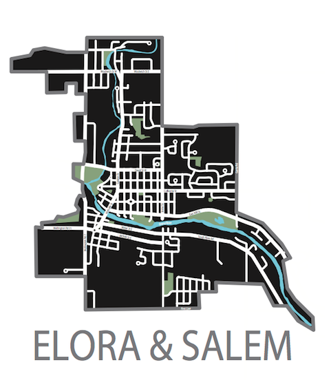 211 ($30) Map - Elora - 11x14