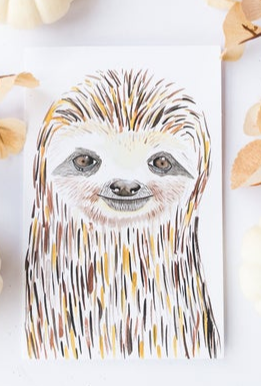 201 ($15) Print - Sloth
