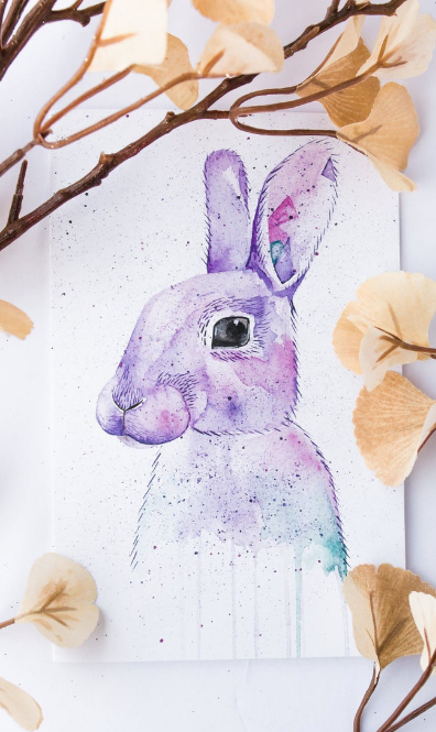 201 ($6) Card - Bunny