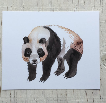 201 ($15) Print - Panda Bear