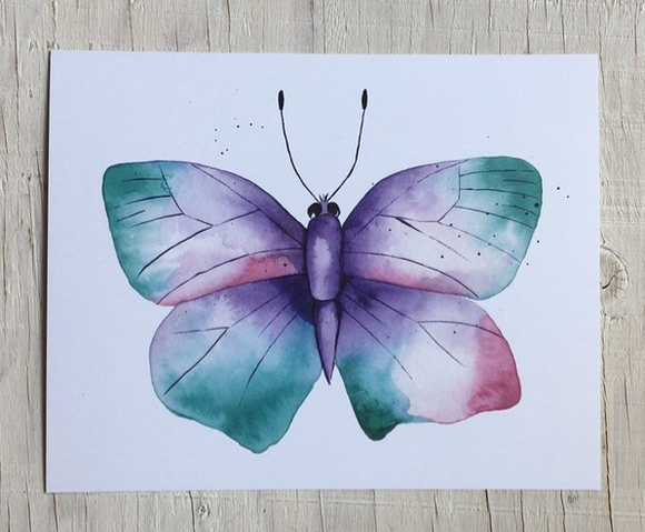 201 ($15) Print - Butterfly