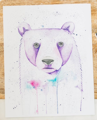 201 ($6) Card - Colour Bear