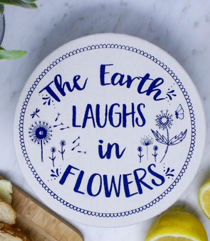 056 ($8) The Earth Laughs In Flowers - Small