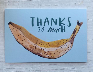 201 ($6) Card - Thanks So Much Banana