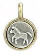 071 ($32) Horse - Tiny Pendant Silver and Bronze