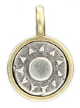071 ($32) Sun - Tiny Pendant Silver and Bronze