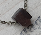 111 ($25) Necklace – Wood Bead - Square