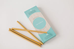 037 ($30) Bamboo Straws wCleaner - 15 Pk