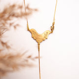 110 ($79) Victoria - Brass - Necklace