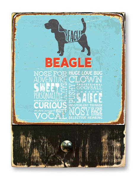 221 ($45) Beagle - Dog leash hanger