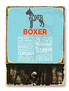 221 ($42.99) Boxer - Dog leash hanger