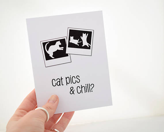 225 ($6) Card - Cat Pics and Chill