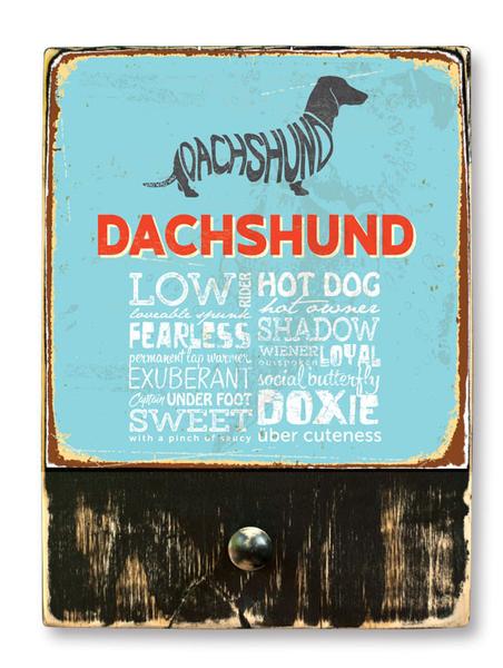 221 ($42.99) Dachshund - Dog leash hanger