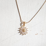 110 ($78) Necklace - Sunflower