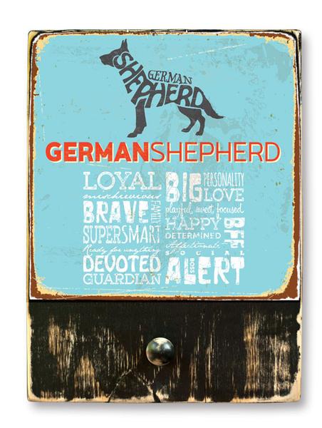 221 ($42.99) German Shepherd - Dog leash hanger